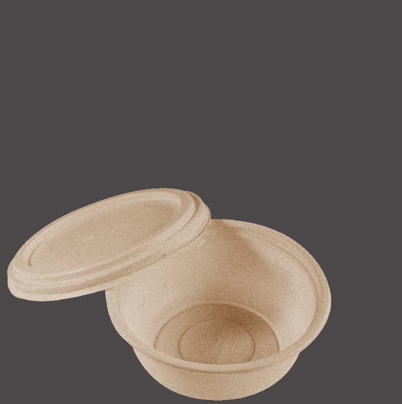 Bamboo professional - Food Container With Lid - Oval